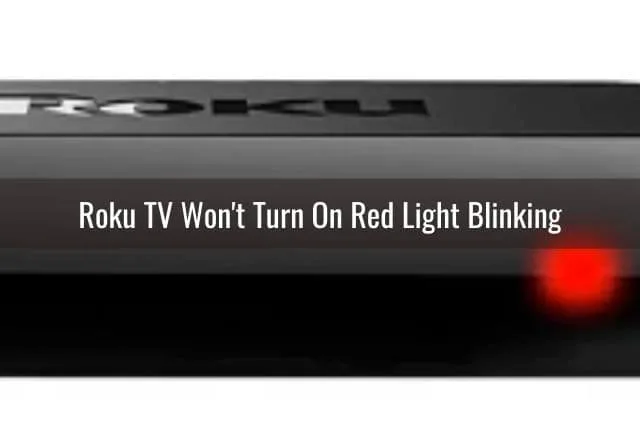 Streaming device blinking