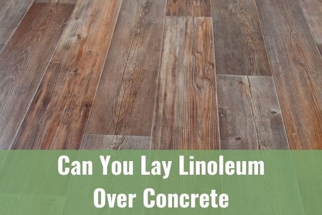 Modern linoleum flooring
