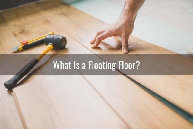Floating floor installation