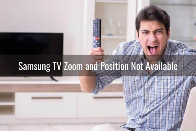 Frustrated male yelling with TV remote in hand