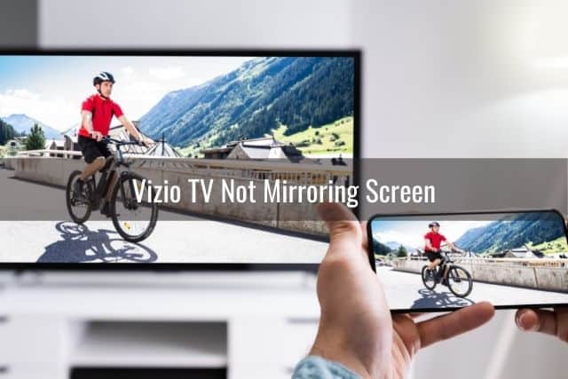 Phone and TV mirroring content