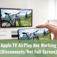 TV and phone mirroring content