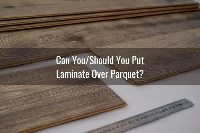 Laminate floor planks installation