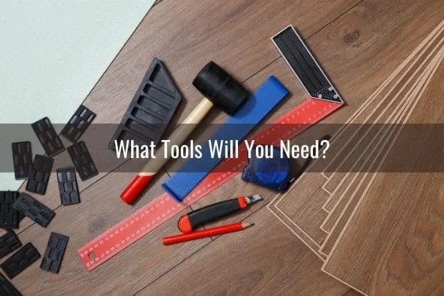 Tools used for laminate floor