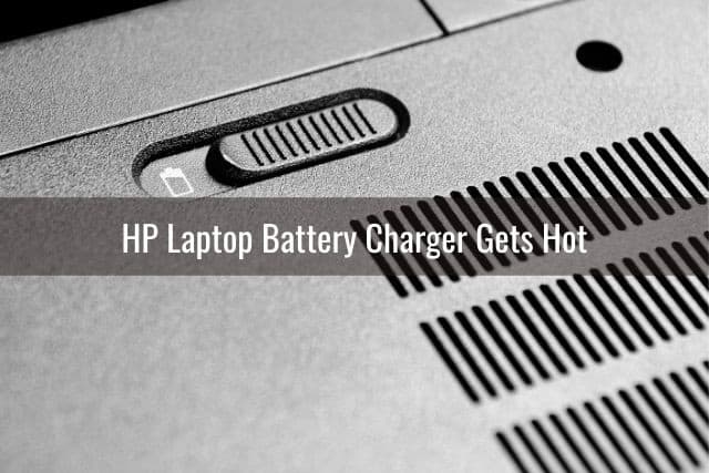 Laptop battery slide latch