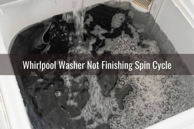 Whirlpool washer won't spin