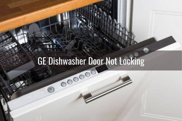 Dishwasher door open