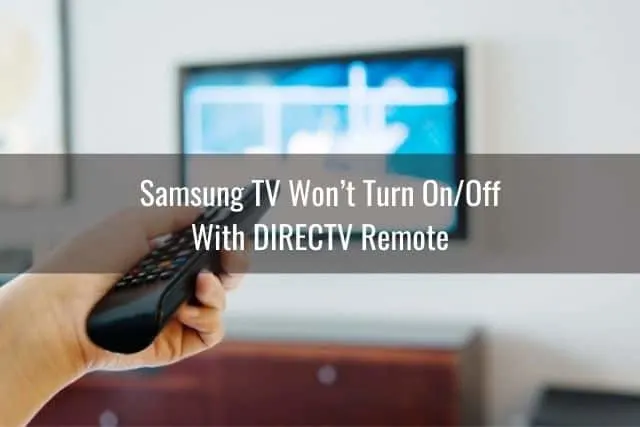 TV remote changing channels