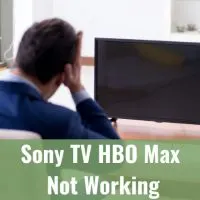 Frustrated Man with broken Tv