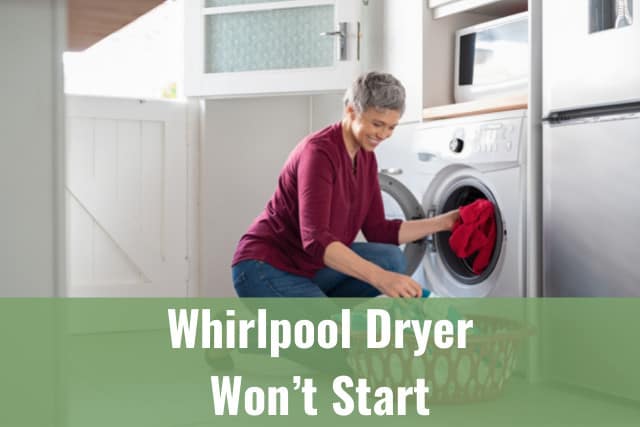 old woman putting clothes on the dryer