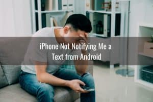 not receiving texts