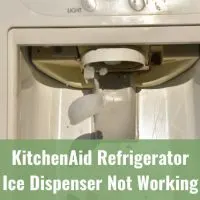ice dispenser falling