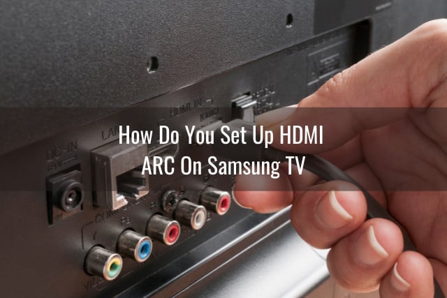 plugging HDMI in TV