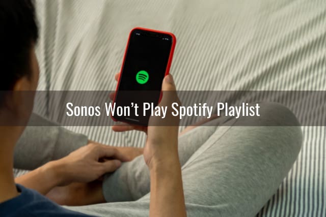 Playing spotify while holding the phone