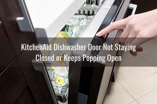 Opening the diswasher