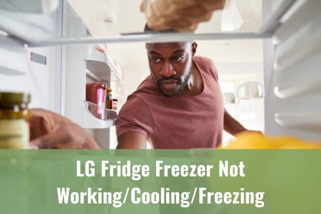 Man getting food inside the fridge