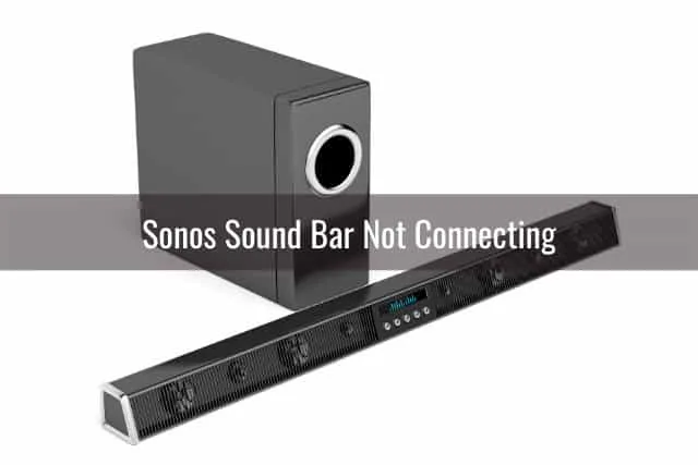 Black Soundbar and Speaker