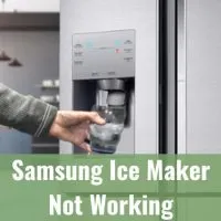 Man putting ice in the cup