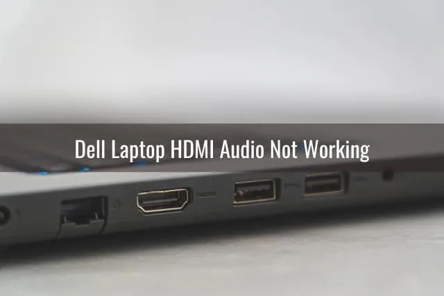 Laptop HDMI connector