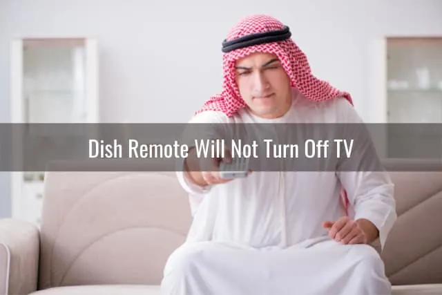 Man Holding a remote