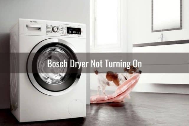Dryer running clothes machine