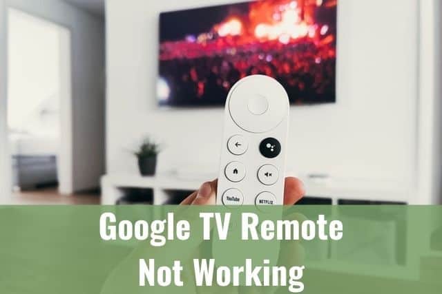 Google TV Voice Remote With Wall Mounted TV