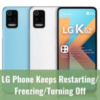 LG phone different colors