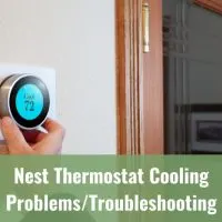 Adjusting the thermostat cooling