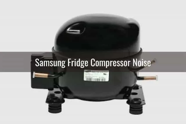black samsung fridge compressor