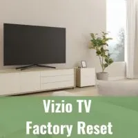 Flatscreen tv in the living room
