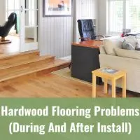 Living room hardwood floor