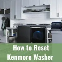 Two gray kenmore washer