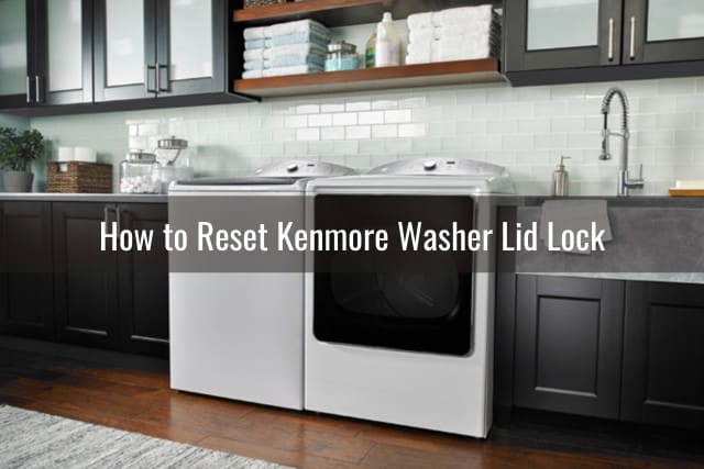Two white kenmore washer