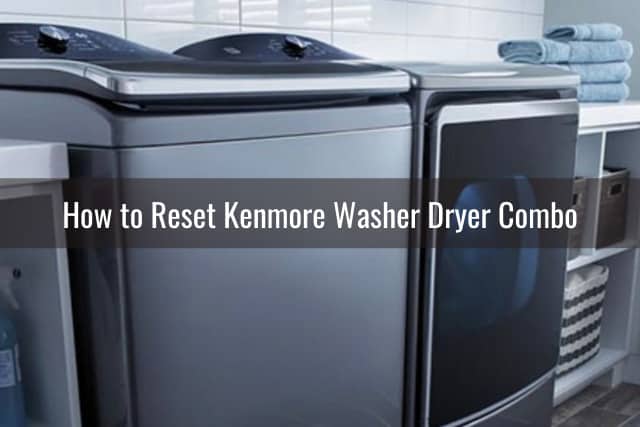 Two white kenmore washer