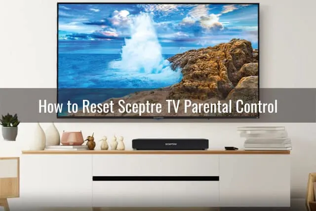 Flatscreen tv in the living room