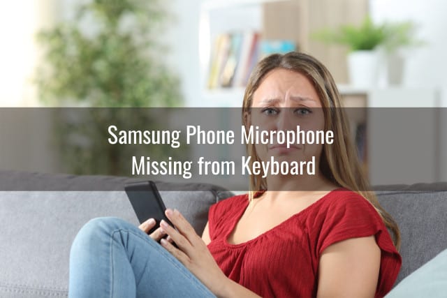 Confused woman holding a phone