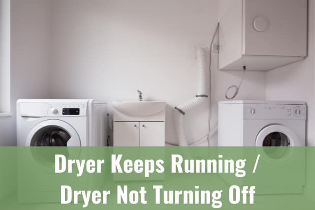 Two white dryer