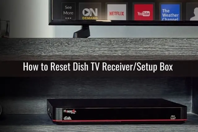 Watching TV with a device receiver