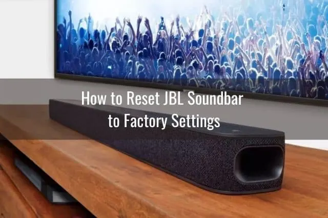 to JBL Soundbar - Ready To DIY