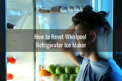 reset whirlpool refrigerator control panel