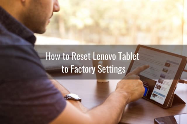 How to Reset Lenovo Tablet - Ready To DIY