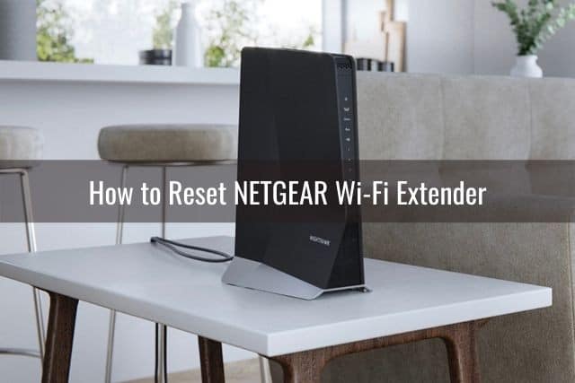 Wi-Fi Extender sitting on table