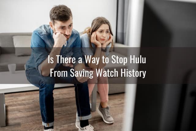 Couple confused watching tv