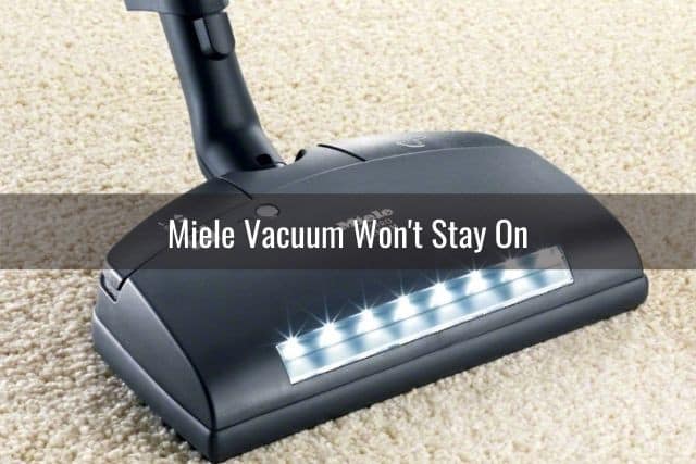 Stick vacuum with lights