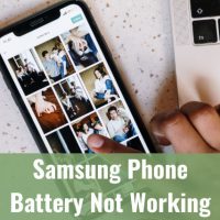 Using samsung phone