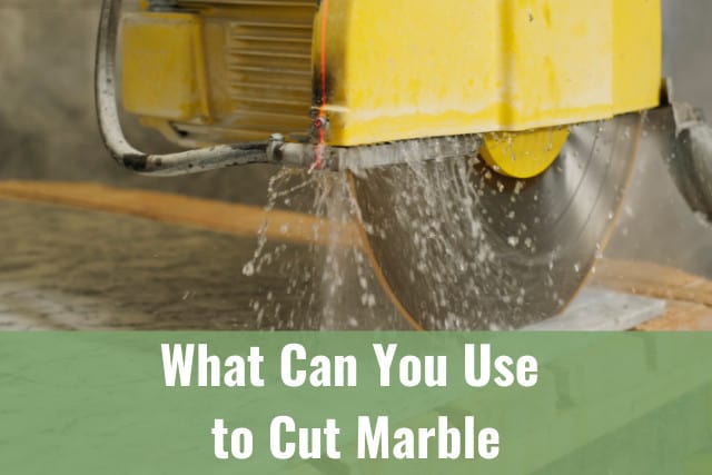 Cutting marble tile