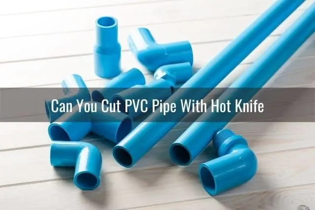 Blue PVC pipes