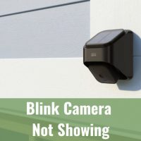 Outdoor Black camera placed on the wall