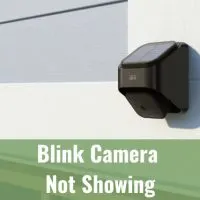 Outdoor Black camera placed on the wall