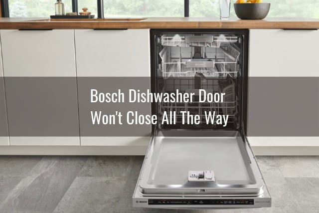 Modern dishwasher in the kitchen
